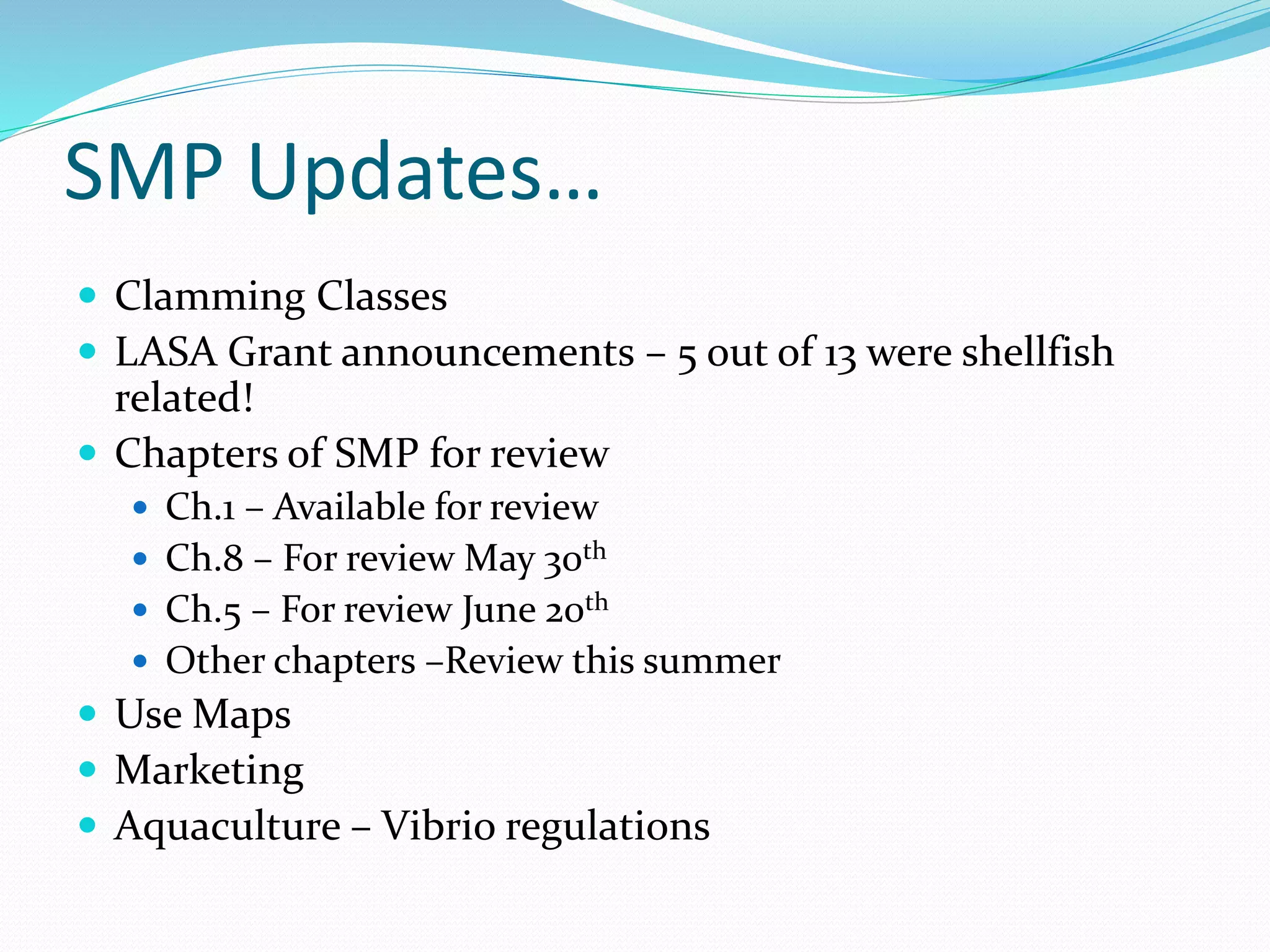 6th SMP Meeting | PPTX