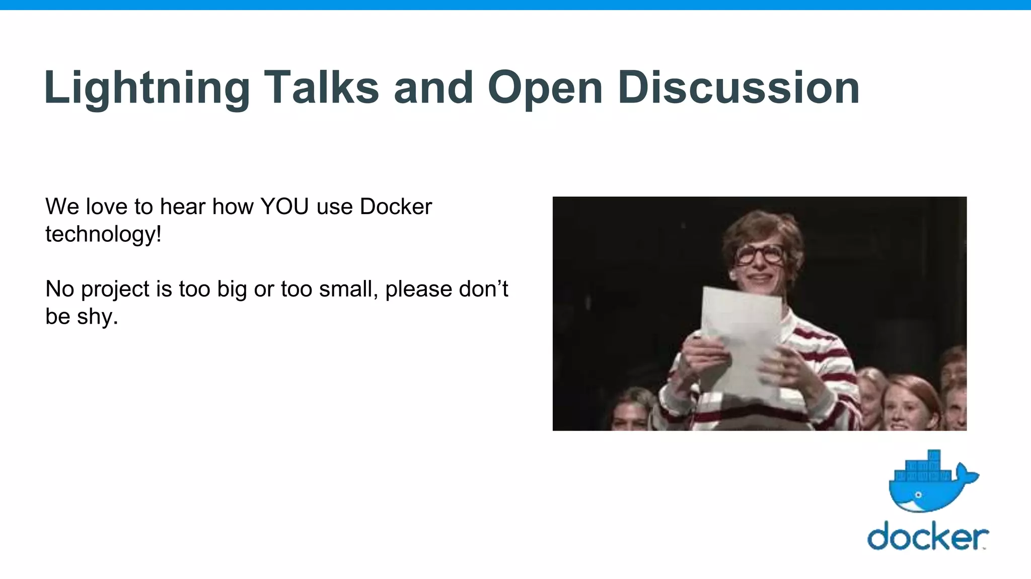 Let s talk about docker ppt