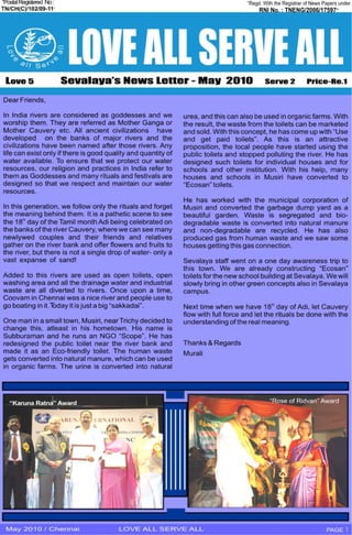 May 2010 News Letter