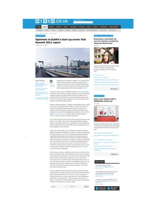 Okuri Ventures & Tetuan Valley - Menciones en medios May2011