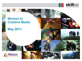 Women in  Creative Media May 2011 