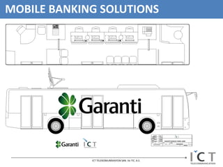 MOBILE BANKING SOLUTIONS




             ICT TELEKOMUNİKASYON SAN. Ve TIC. A.S.
 