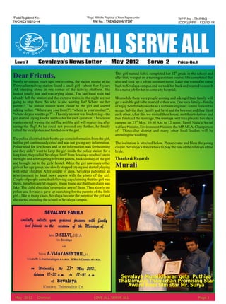 May 2012 News Letter