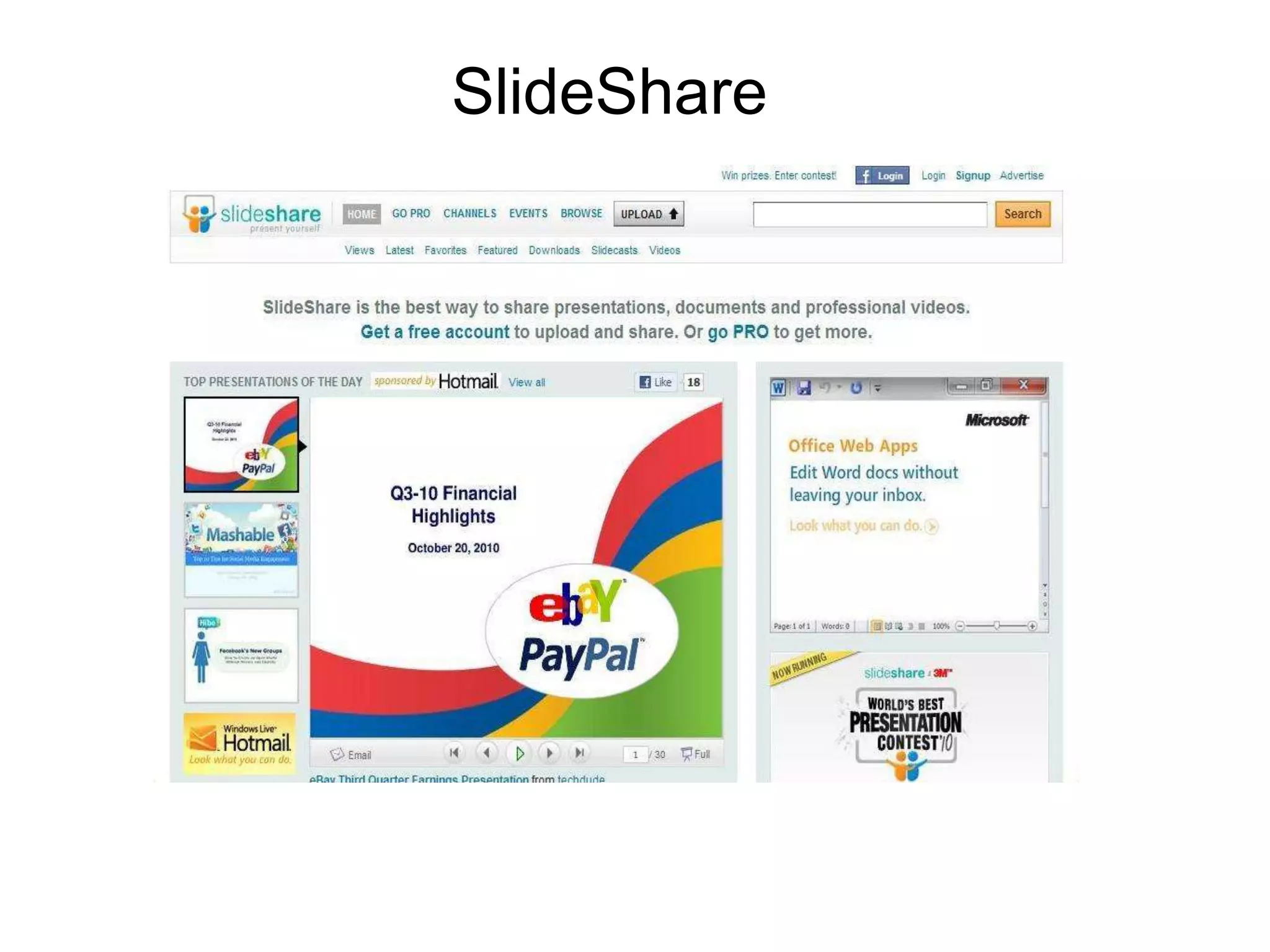 SlideShare
 