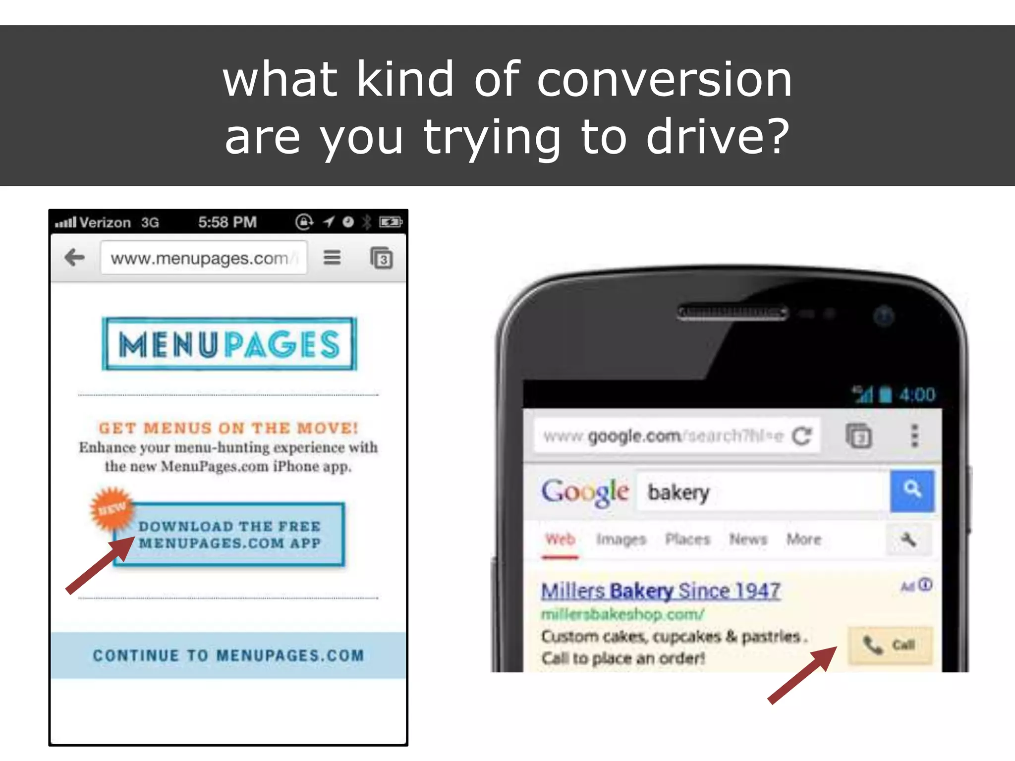what kind of conversion
are you trying to drive?
 