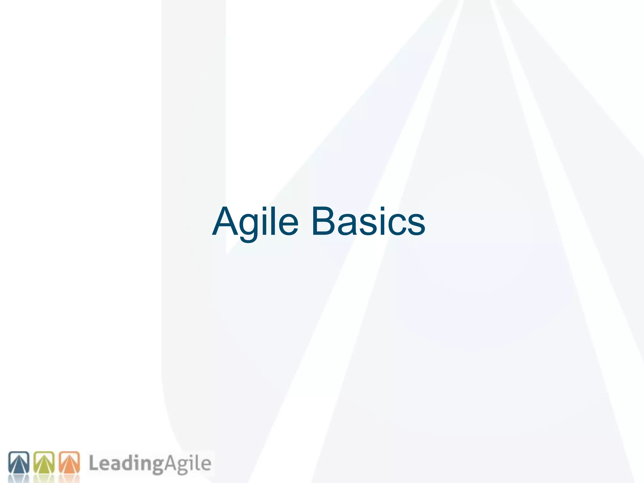 Agile Basics
 