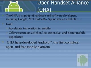 C, C++, Java, Android