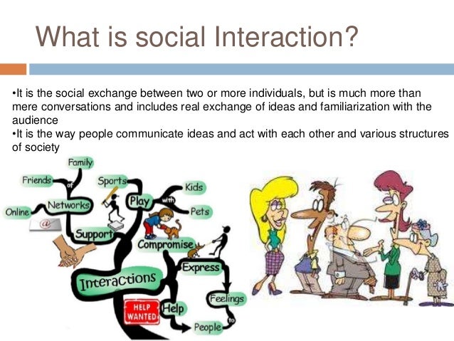 What is social interaction?