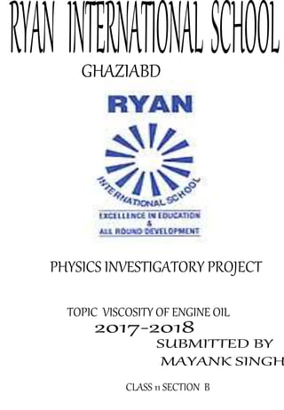 Mayank singh presentation | PPTX