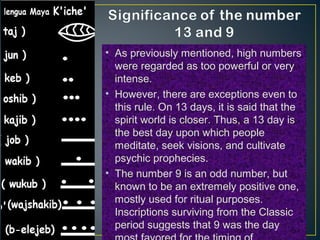 Mayan Numeric System