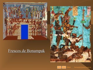 Frescos de Bonampak Mapa 