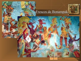 Frescos de Bonampak 2 Mapa 