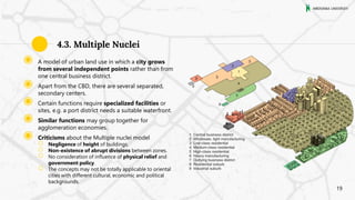 Multiple Nuclei Model.pdf theories of city form | PDF