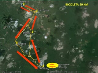 BICICLETA 20 KM




Salida /
Llegada
 