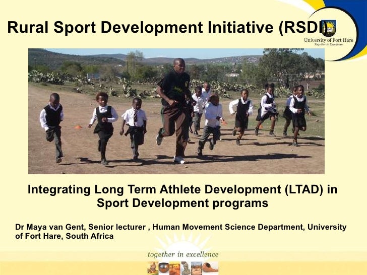 Maya van gent rural sport development initiative