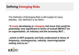 Maybank guru kl 2014 emerging risks in banking marc ronez presentation ...