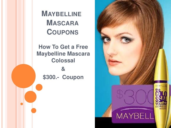 Maybelline makeup coupons 2019