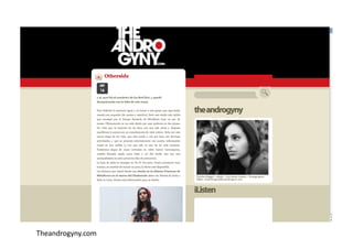 Theandrogyny.com	
  
 