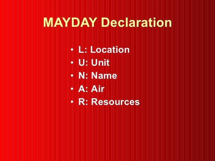 May Day Operations