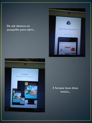 Ele até demora um
pouquinho para abrir...
E fornece boas dicas
iniciais...
 