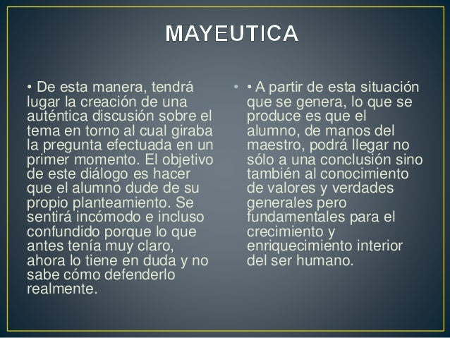 Mayeutica dialectica