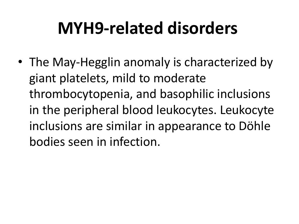 May Hegglin Anomaly