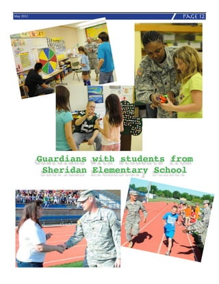 May 2012                             page 12




           Guardians with students from
            Sheridan Elementary School
 
