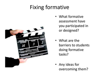 3. Missing relational dimension
Mass higher education
Huge marking loads
Marker = teacher?
Risk-averse quality apparatus
Anonymous marking
 