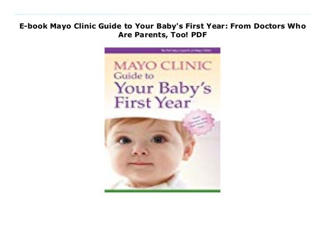 mayo clinic baby book