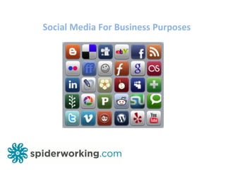 Social Media For Business Purposes 