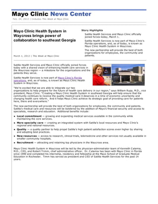 Mayo Clinic Health System-Waycross