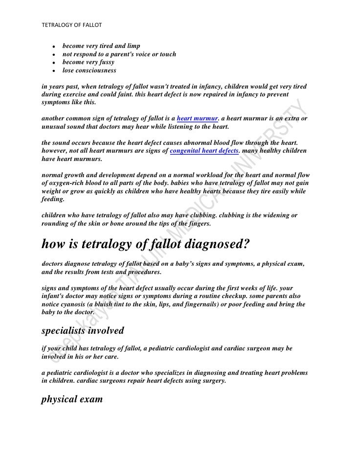 mayo clinic notes on tof cardiologist doctors note