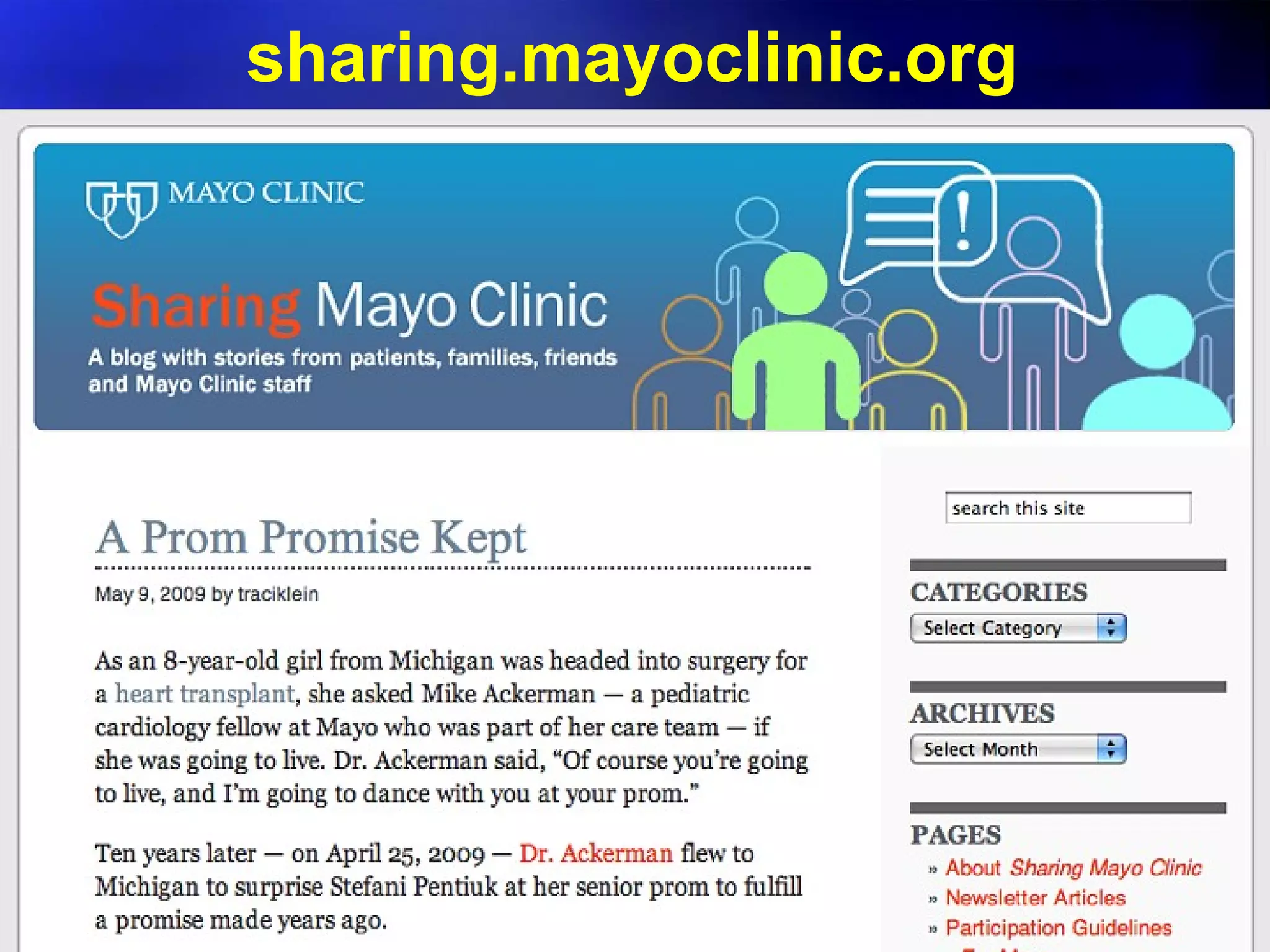 sharing.mayoclinic.org 