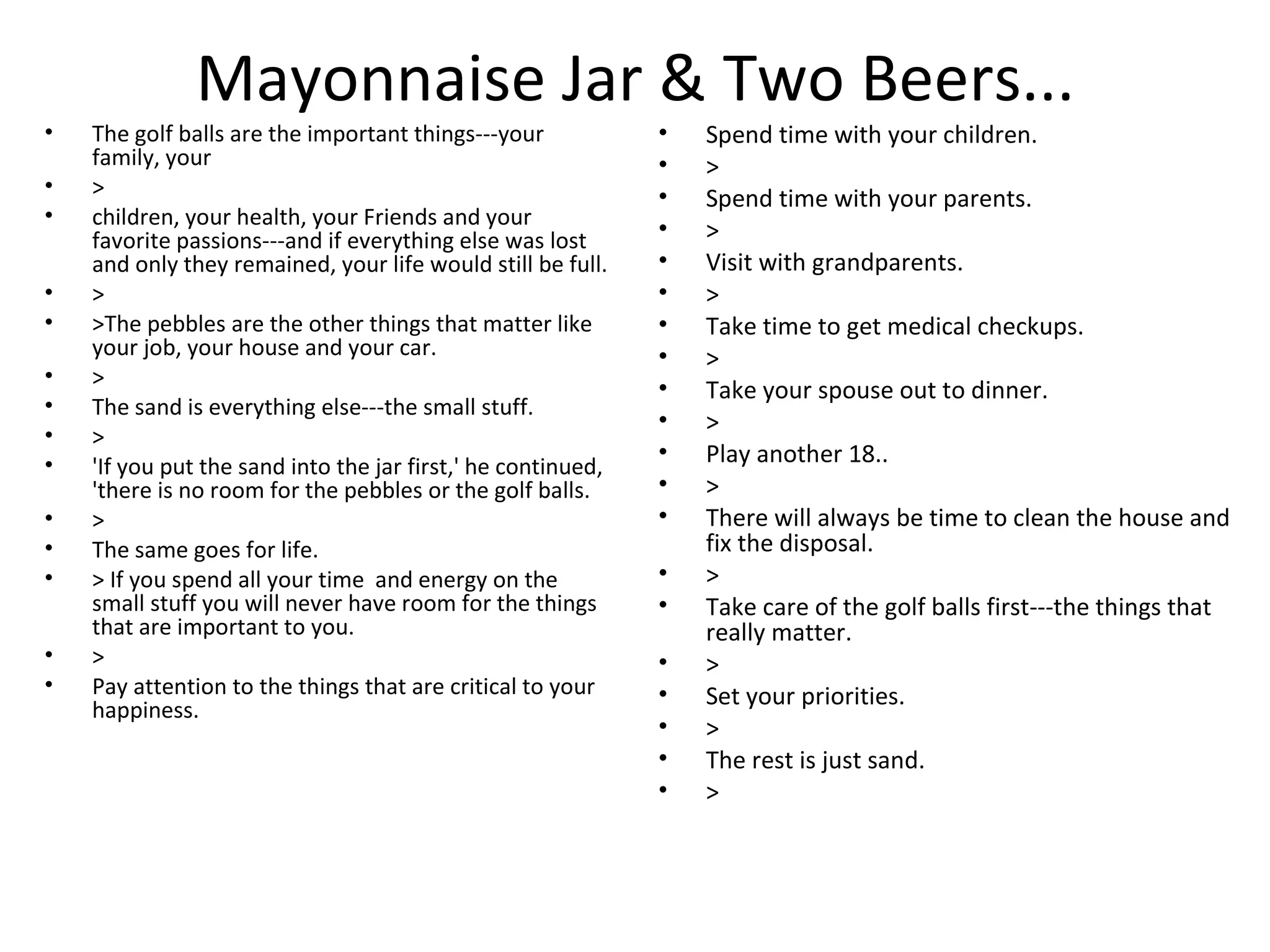 Mayonnaise Jar & Two Beers
