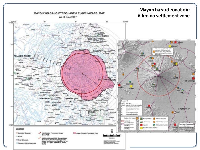 Mayon Hazard Zonation6 Km No Settlement Zone Mayon Hazard Zonation6 Km No Settlement Zone