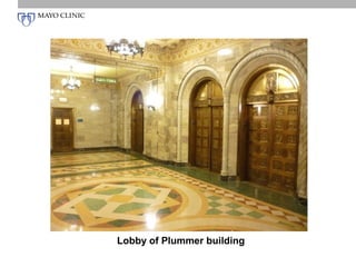 Lobby of Plummer building
 