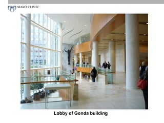 Lobby of Gonda building
 
