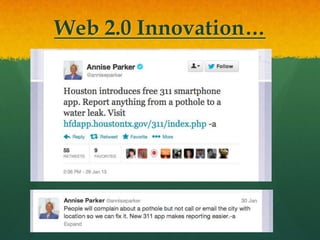Web 2.0 Innovation…
 