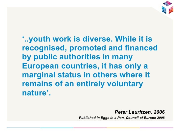 Youth Policy and Youth Work Practice