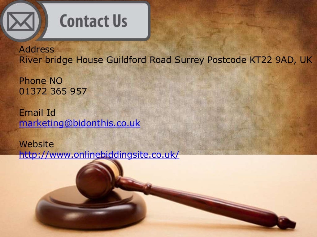 Cheapest Online Auctions And Bidding Site in Surrey Online Bidding