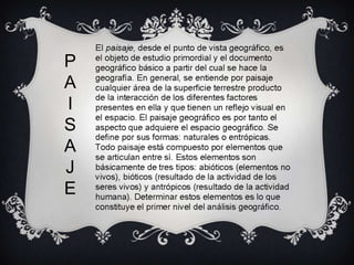 PAISAJE