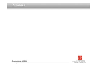 Dies ist eine Überschrift
  Szenarien




(Schulmeister et al. 2008)
       3
 