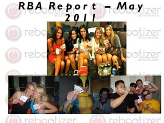 RBA Report – May 2011 