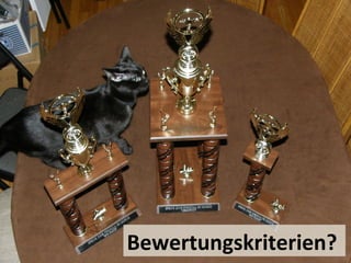 Bewertungskriterien?
 