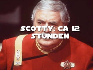 Scotty: CA 12
Stunden

 
