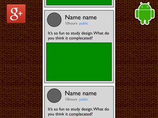 Name name
         10hours public

It’s so fun to study design. What do
you think it complecated?
 