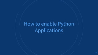 ALLUXIO 25
How to enable Python
Applications
25
 