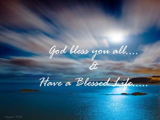 May You Be Blessed