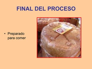 FINAL DEL PROCESO



• Preparado
  para comer
 