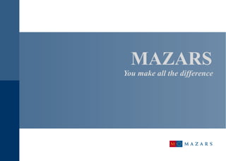 MAZARS   You make all the difference  